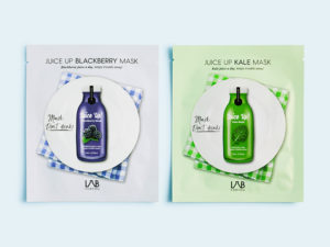 Lab For You Masks in Blackberry and Kale